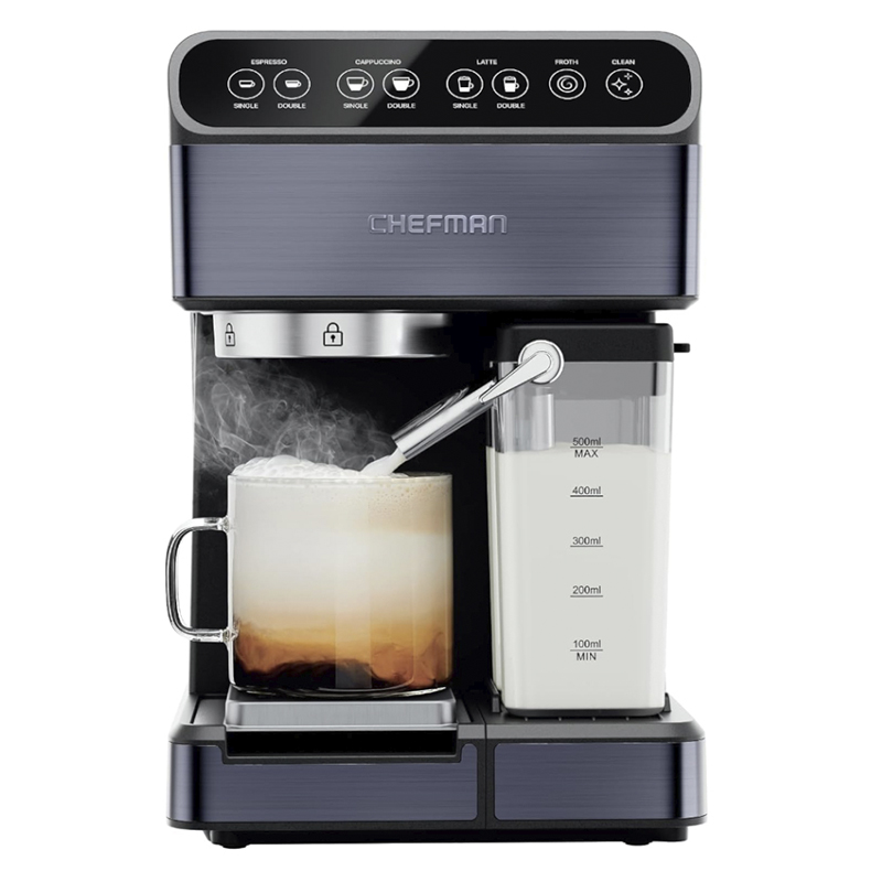 Cafetera Pro Plus Pro 6 en 1  1.8 Litros Negra Chefman