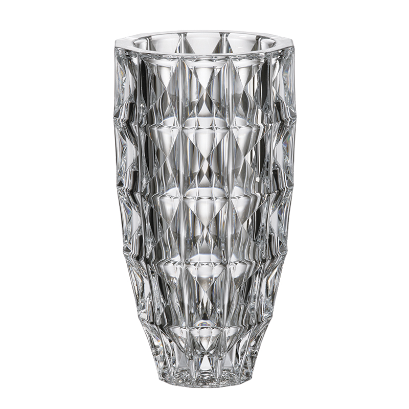 Florero de Cristal Diamond 25.5cm Bohemia