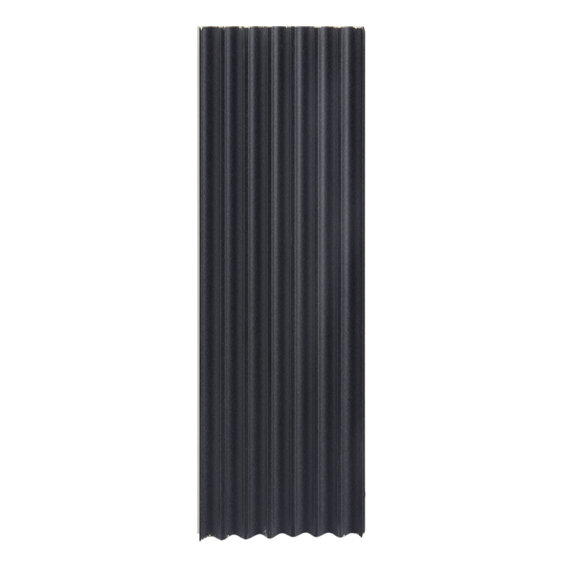 Panel WPC Wave Black 19.7cm x 295cm