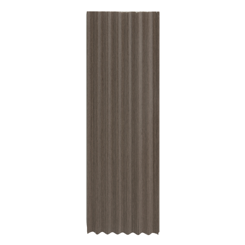 Panel WPC Wave Walnut Wood 19.7cm x 295cm