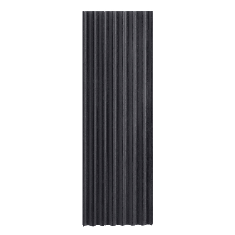 Panel WPC Wave Black Wood 19.7cm x 295cm