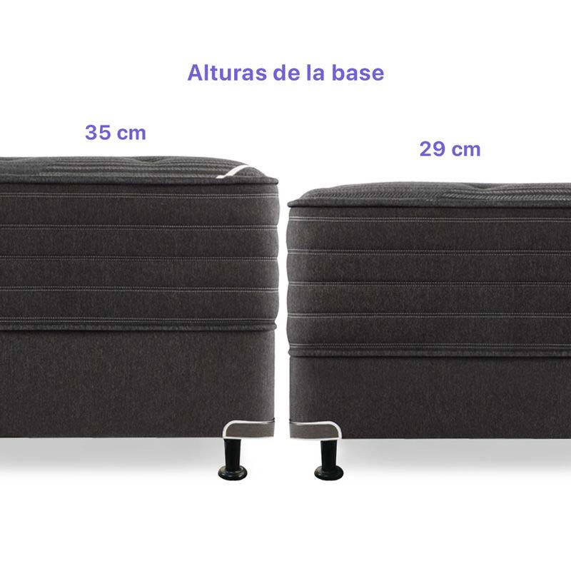 Base Beautyrest Black 14cm Simmons