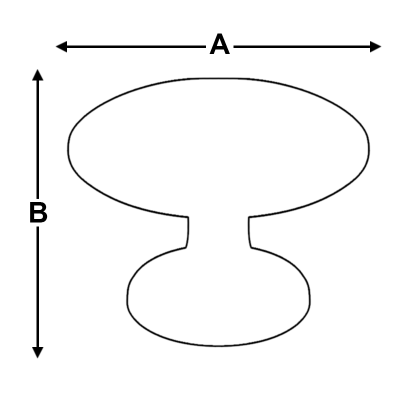 Pomo Cross de 36 mm AyB