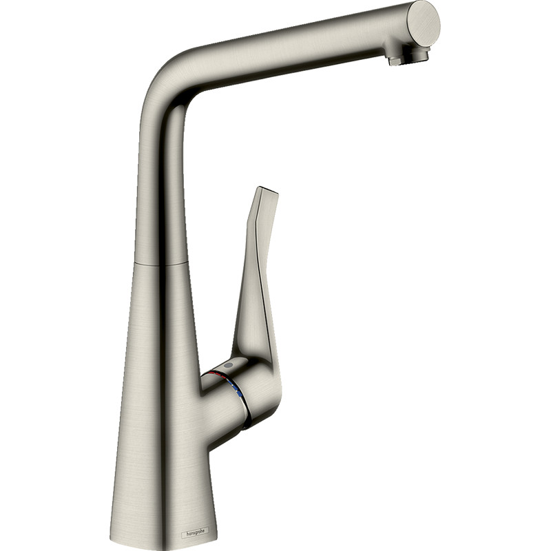 Grifería Monomando para Cocina de 35.6cm Acero Inoxidable Metris L M71 320 Hansgrohe