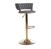 Silla para Bar Glorious Grey