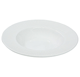 Plato para Sopa Riscada White 24cm Value Ceramic
