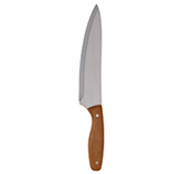 Cuchillo para Carne Mango de Madera 33cm