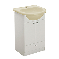 Lavabo Avignon 52cm con Mueble Clásico Bone