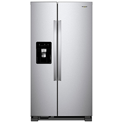 Refrigerador 25 pies Side by Side Inox  WD5720Z Whirlpool