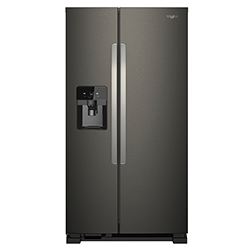 Refrigerador 25 pies Side by Side Negra  WD5720V Whirlpool