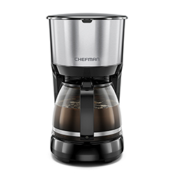 Cafetera 10 Tazas Jarra de Vidrio RJ1410SS Chefman