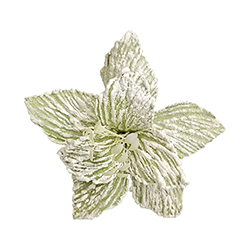 Pick Flor Blanca Verde