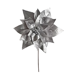 Pick Flor Escarchada Silver