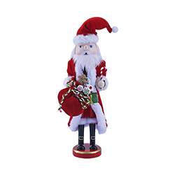 Cascanuez Santa Claus con Dulces 38cm