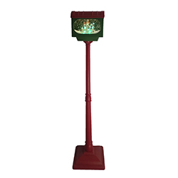 Farol Buzón Musical Verde Rojo 150cm