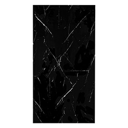 Porcelanato 60x120cm Negro Marquina Plus Pulido