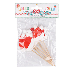 Pinchos Navideños Santa Noel 13cm