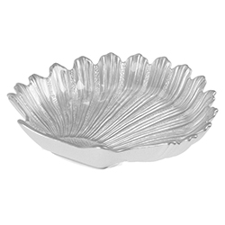 Bowl Concha de Cristal 16cm Blanco