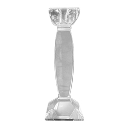 Candelabro Cristal 8x23cm 