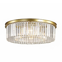 Lámpara de Techo Grand Oro Cristal Led 50cm 5xE14