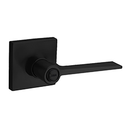 Cerradura Baño Milan Negro Genuine 