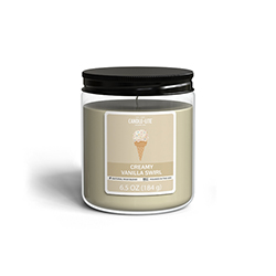 Vela Aromática 6.5oz Creamy Vanilla Swirl