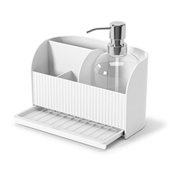 Organizador de Baño Sling Blanco Umbra