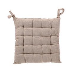 Cojín de Silla 40x40cm Beige