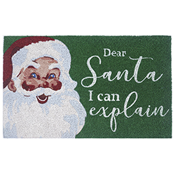 Alfombra Yute Santa 45x75cm