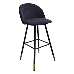 Silla Bar Brune Tapiz Azul Navy 