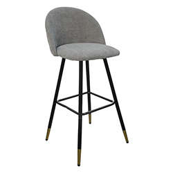 Silla Bar Brune Tapiz Gris 