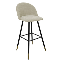 Silla Bar Brune Tapiz Beige