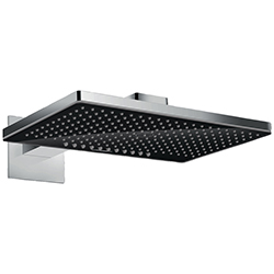 Cabeza de Ducha Rainmaker Select 460 Ibox 2 Funciones Glass Negro Hansgrohe