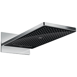 Cabeza de Ducha Rainmaker Select 580 Ibox 3 Funciones Glass Negro Hansgrohe