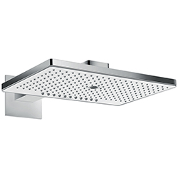 Cabeza de Ducha Rainmaker Select 460 Ibox 3 Funciones Glass Blanco Hansgrohe