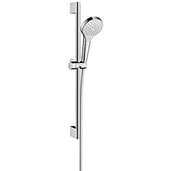 Barra con Ducha Croma Select S Vario 3 Funciones Blanco Hansgrohe