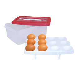 Cubeta Plástica para 24 Huevos