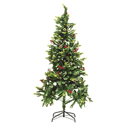 Árbol de Navidad Wyoming con Piñones de 7 Pies