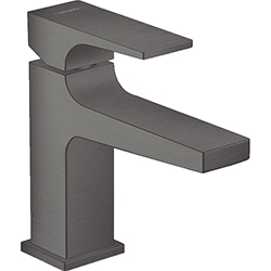 Grifería Monomando para Lavamanos 15.6cm Negro Cromo Metropol 100 Hansgrohe