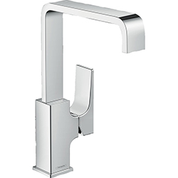 Grifería Monomando para Lavamanos 28.6cm Cromo Bar Metropol 230 Hansgrohe