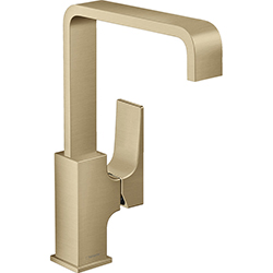 Grifería Monomando para Lavamanos 28.6cm Bronce Bar Metropol 230 Hansgrohe