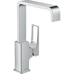 Grifería Monomando para Lavamanos 28.6cm Cromo Bar Metropol Loop 230 Hansgrohe