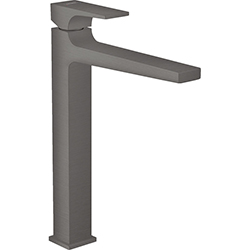 Grifería Monomando para Lavamanos 32.6cm Negro Cromo Metropol 260 Hansgrohe