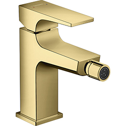 Grifería para Bidet 16cm Oro Metropol Hansgrohe