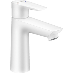 Grifería Monomando para Lavamanos 16.2cm Blanco Mate Talis E110 Hansgrohe