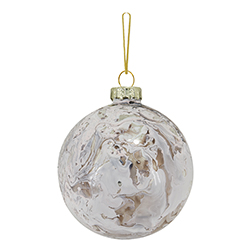 Bola Ho HO Holiday Drap Cobre 8cm