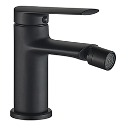 Grifería de Bidet Bellagio Negro Mate 13cm Vitta