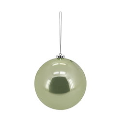 Bola Navideña Verde Menta Perla 15cm