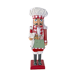 Cascanuez Chef Rojo Blanco 38cm