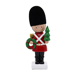 Soldado Rojo con Árbol Navideño 27cm